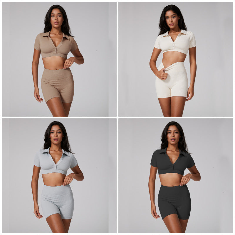 Polo Shirt Bra & Shorts