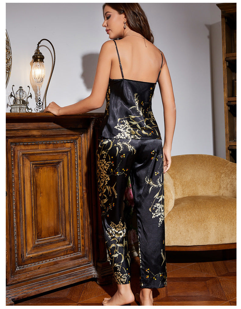 Cocktail Satin Pajama Set