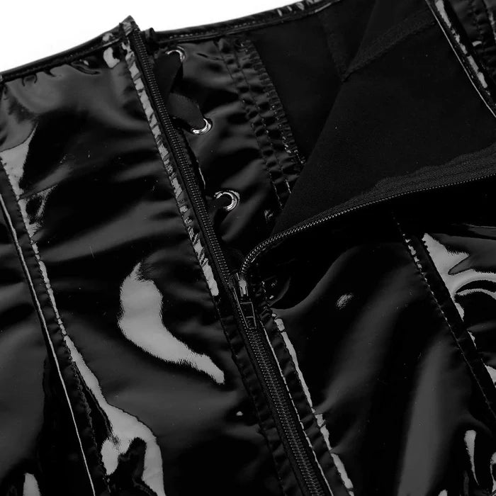 Shiny Black Corset