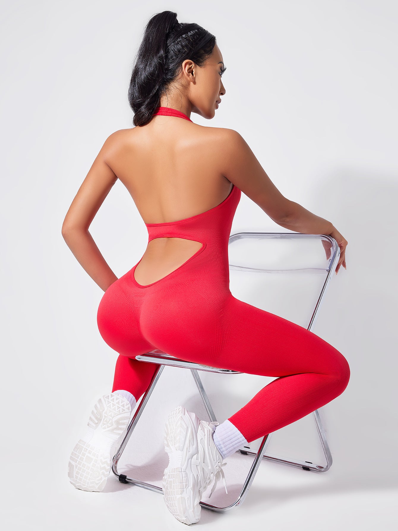 Active Luxe Backless Bra & Leggings