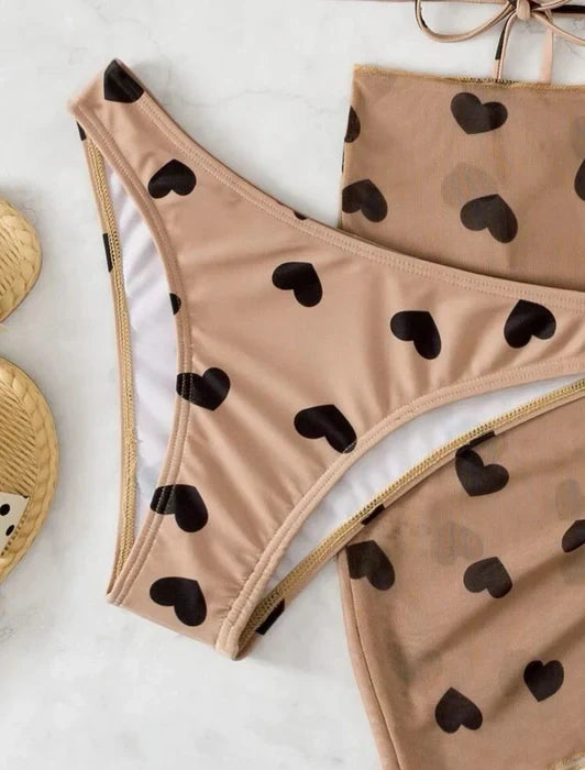 Love Print Three Piece Set