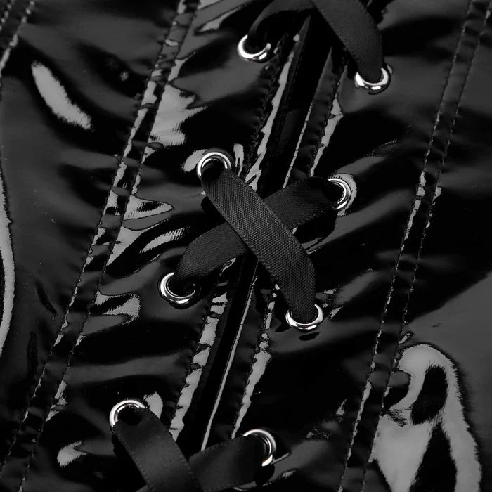 Shiny Black Corset