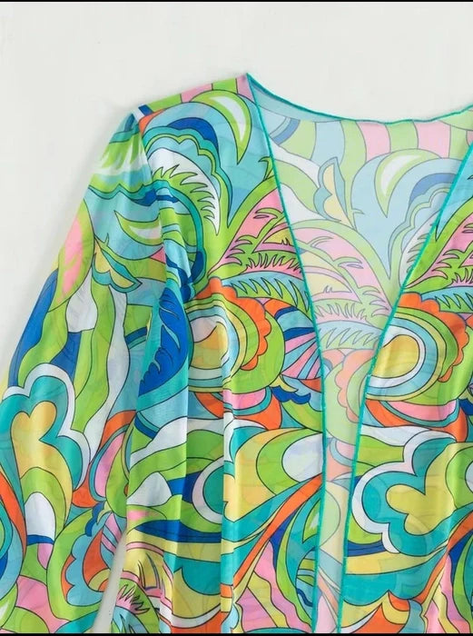 Printed Four Piece Set