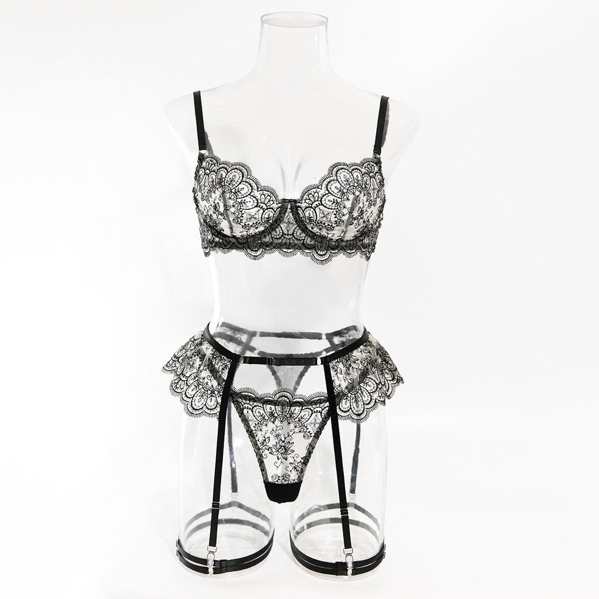 Black Femme 3 Piece Suit