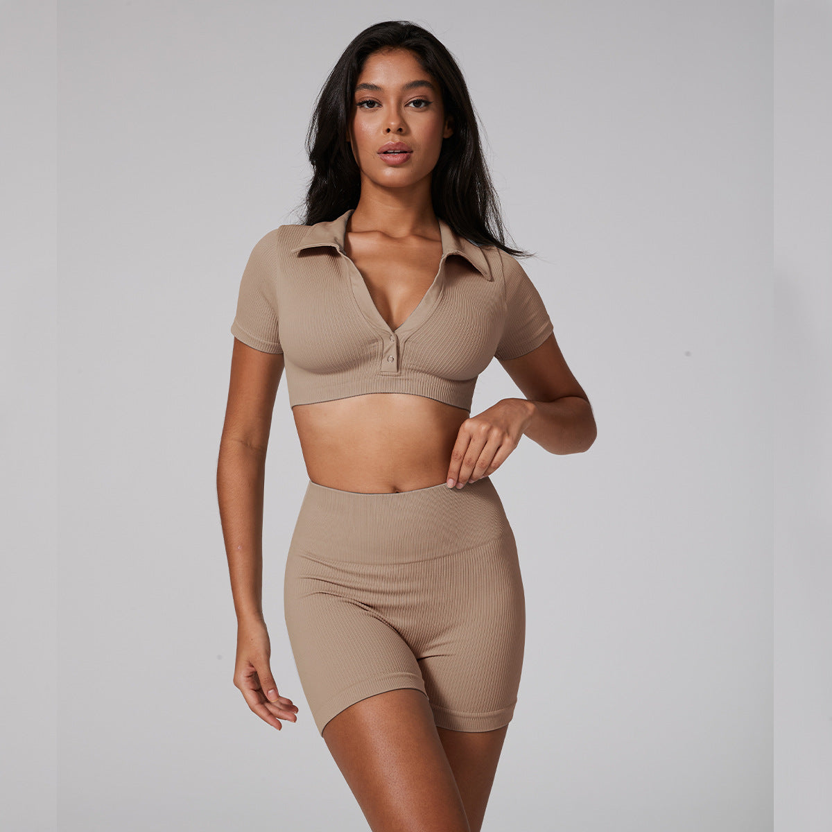 Polo Shirt Bra & Shorts
