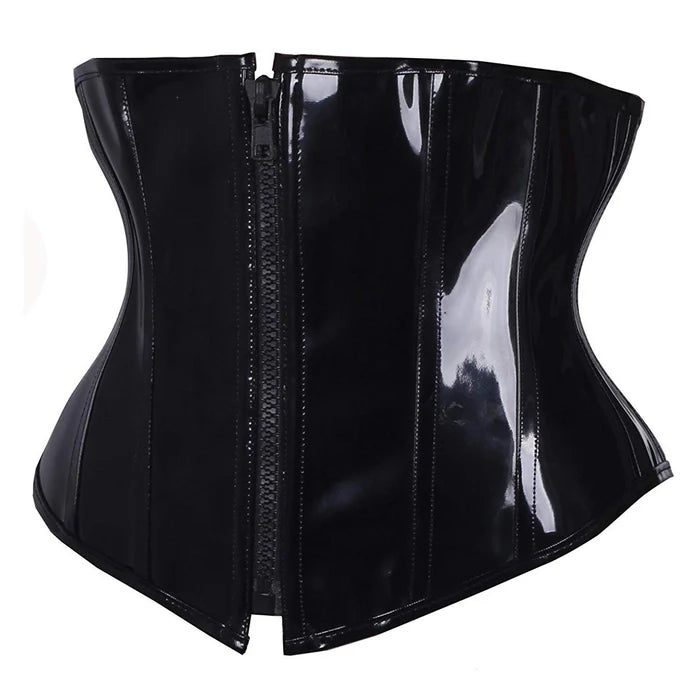 Shiny Black Corset