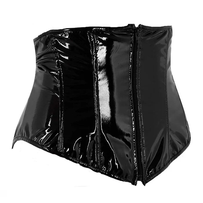 Shiny Black Corset