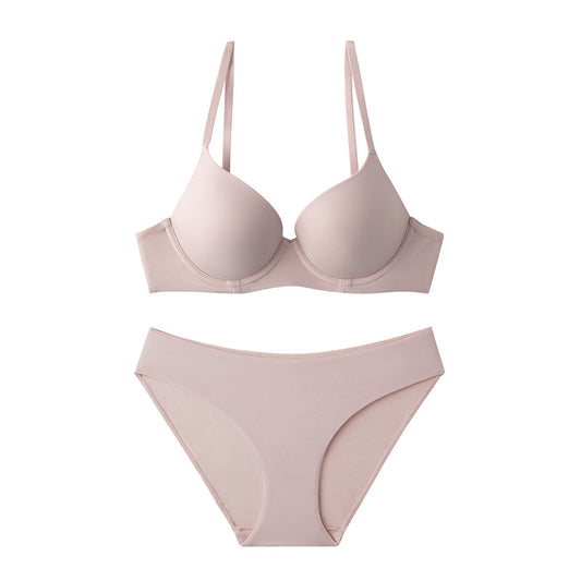 Shape Enhancing Bra & Panty Set/Pink