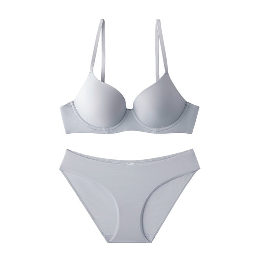 Shape Enhancing Bra & Panty Set/Grey